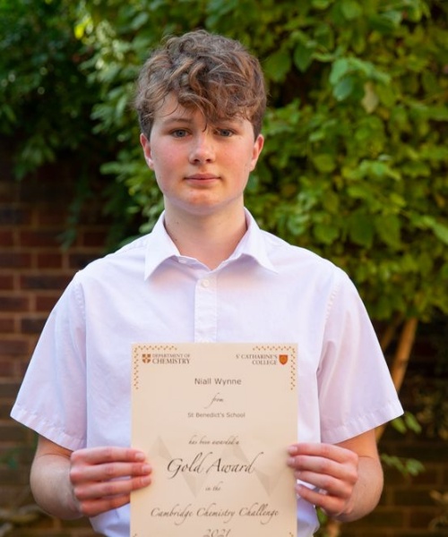 News » Success in the Cambridge Chemistry Challenge